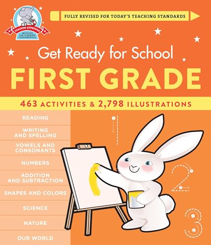 GET READY FOR SCHOOL: FIRST GRADE (REVISED AND UPDATED) book cover