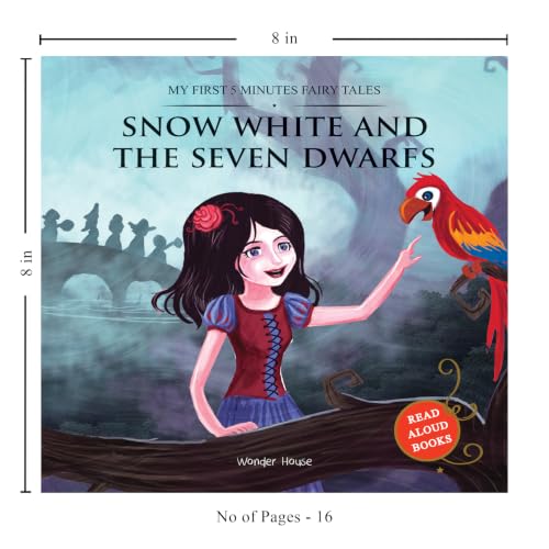 My First 5 Minutes Fairy Tales Snow White And The Seven Dwarfs | Traditional Fairy Tales For Children (Abridged And Retold)