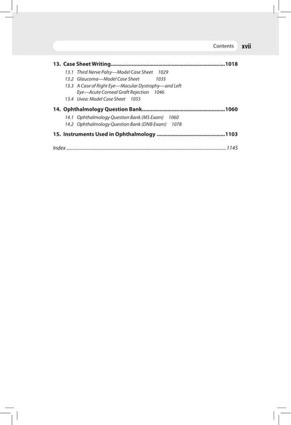 Aravind FAQs in Ophthalmology, 3/E for Ophthalmology Residents and PG Exam Preparation | 15 Years of Aravind Eye Hospital FAQs with Case Sheet Writing and Management Scenarios