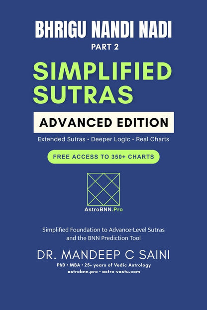 Bhrigu Nandi Nadi: Simplified Sutras Advanced Edition