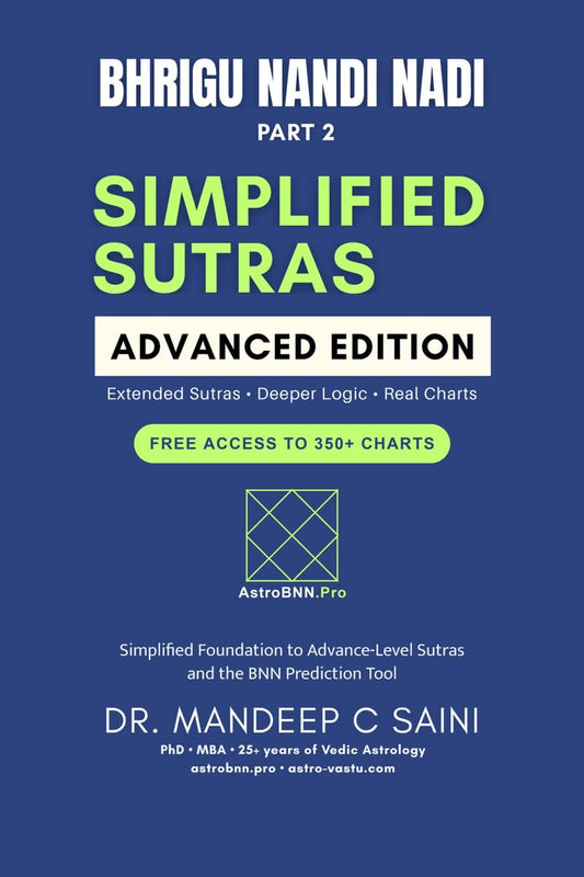 Bhrigu Nandi Nadi: Simplified Sutras Advanced Edition