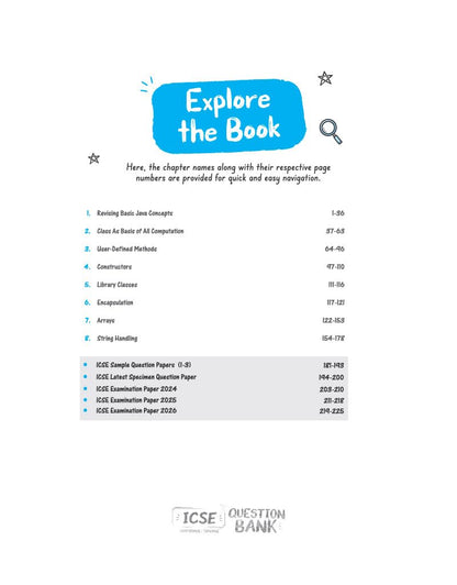Arihant ICSE Question Bank Class 10 Computer Applications For Board Exam 2027 | 22 Years Chapterwise & Topicwise PYQs (2026–2005) with Detailed Step-by-Step Solutions, 3 Sample Papers