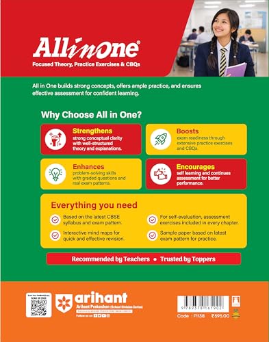 Arihant All in One English Language (Kaveri) Class 9 for CBSE Exam 2026-27 | NCERT Based Complete Theory, Practice Exercises, CBQs, A-R, Sample Papers & Mind Maps | Revised Edition as per Latest Syllabus