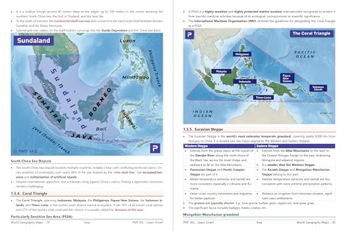 PMF IAS World Geography Through Maps for UPSC, State PCS and Other Competitive Exams