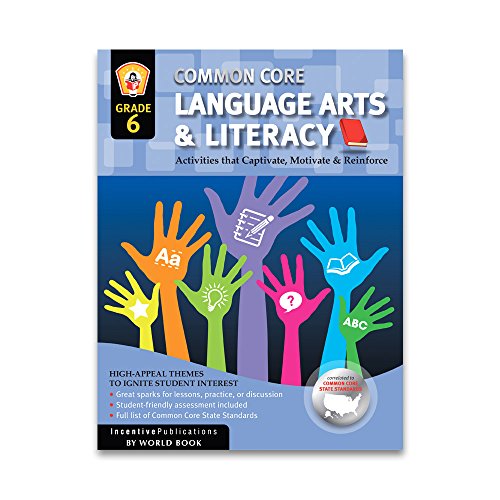 English Language Arts, Grade 6 : Activites That Captivate, Motiva book cover