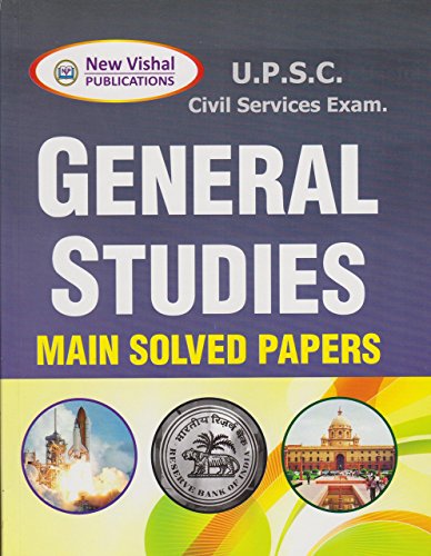 IAS General Studies Main Solved Papers book cover