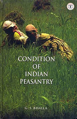 HB-CONDITION OF INDIAN PEASANTRY book cover