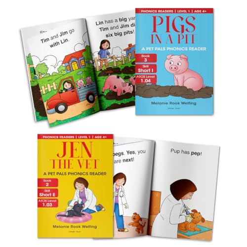 Phonics Reader Level 1 (Pack of 8)