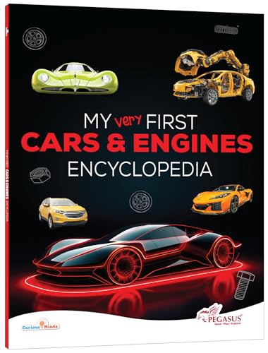 My Very First Cars and Engines Encyclopedia for Kids Age 8+ – Fun STEM Book to Learn About Vehicles, How Engines Work & More | Builds Knowledge & Encourages Screen-Free Learning
