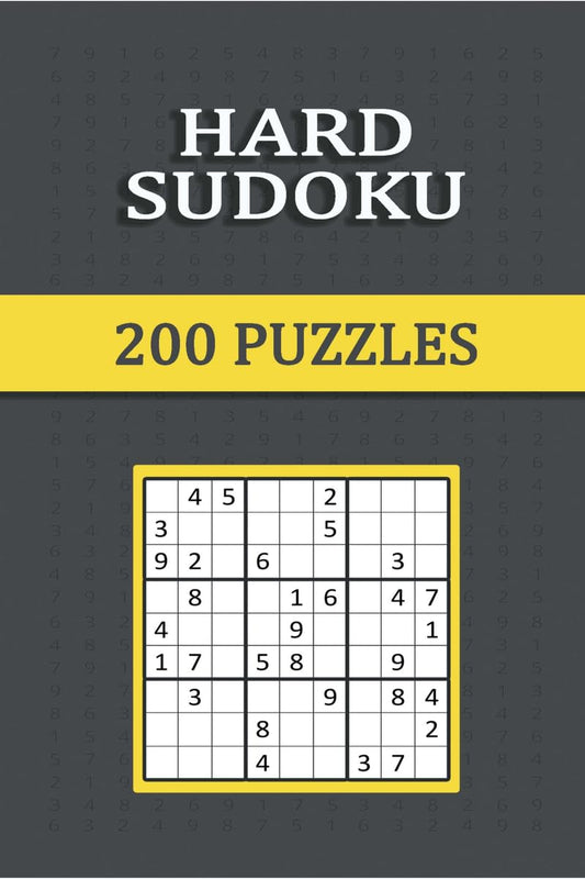 Hard Sudoku 200 Puzzles