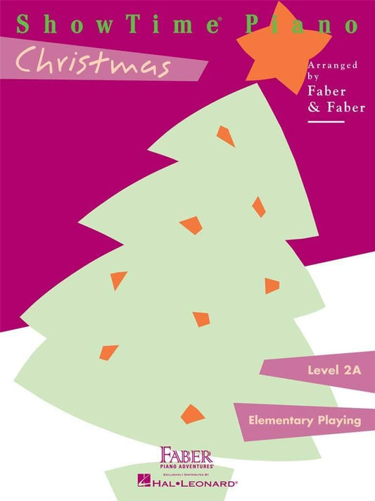 ShowTime Piano: Christmas - Level 2A | Songbook for Elementary Students | Beginner Holiday Sheet Music for Piano Players | Faber Piano Book with Easy ... Piano, Level 2a: Elementary Playing) 