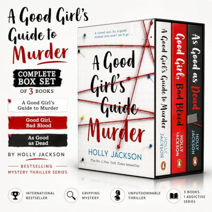 A Good Girl's Guide to Murder Box Set | A Good Girl's Guide to Murder, Good Girl Bad Blood & As Good as Dead | Holly Jackson | 3-Book YA Mystery Thriller Collection