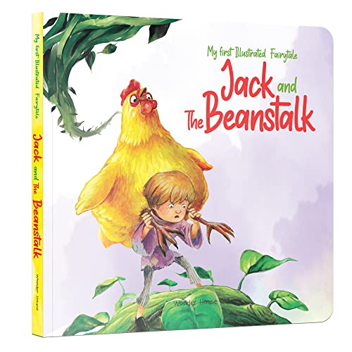 My first Illustrated Fairytale Jack and the Beanstalk Board Book book cover