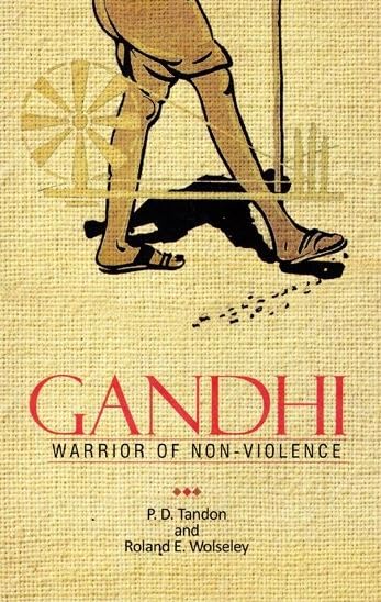 Gandhi (Warrior of Non-Violence) (English) book cover