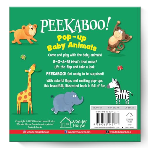 Pee-Ka-Boo | Pop-Up Baby Animals (Pop-Up And Lift The Flap)