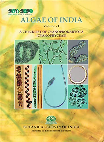 Algae of India, Vol.1: a checklist of Cyanoprokaryota (Cyanophyceae) book cover