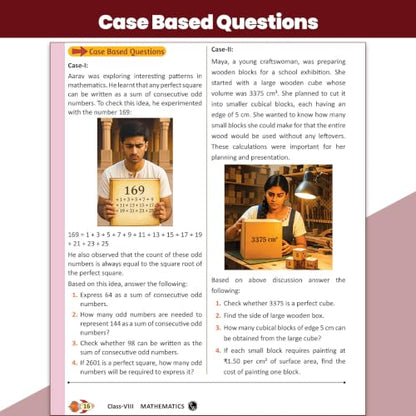 PW Concept & Question Bank Class 8 New NCERT Mathematics (Ganita Prakash I & II) Book for 2026 Exams| NCERT Based Theory & Questions with Solutions | Chapter-wise Practice Questions