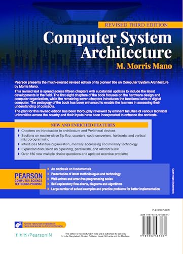 Computer System Architecture, Revised 3/e