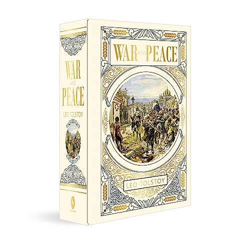 War and Peace (Deluxe Hardbound Edition) book cover