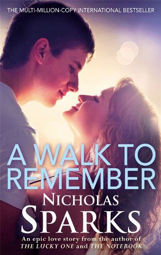 WALK TO REMEMBER (A FORMAT) by Nicholas Sparks book cover