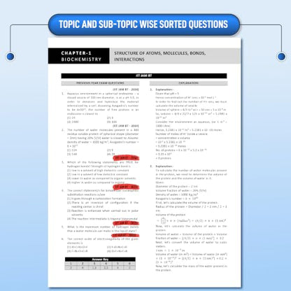 IIT JAM Biotechnology Books 2027 | 22 Years PYQ ( 2005-2026) with Detailed Solutions | Topicwise Previous Year Solved Papers for IIT JAM, CUET PG & GAT B Biotechnology Exams | IFAS Publications