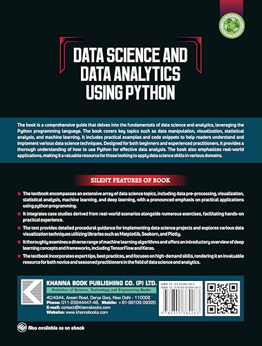 Data Science and Data Analytics Using PYTHON