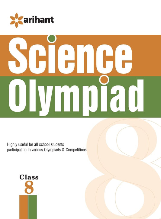 Olympiad Books Practice Sets - science Class 8th by Arihant Experts book cover