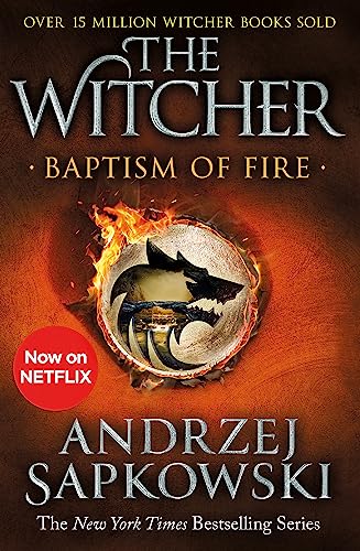Baptism of Fire: The Witcher 3 book cover