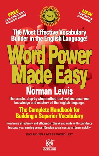 Word Power Made Easy - RED COVER • Original and Authorized • The Most Effective Vocabulary Builder In the English Language • Over One Millions Copies sold worldwide • With Self Preparation Test, useful for all English exams • Latest 2026 Edition