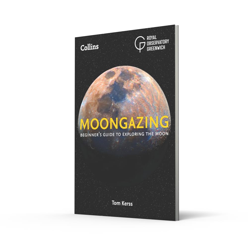 Moongazing: Beginner’s guide to exploring the Moon: Beginner’S Guide to Exploring the Moon, Including Moon Maps, Eclipses, Blue Moons, Supermoons and More!