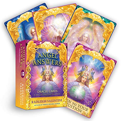 Angel Answers Oracle Cards: A 44-Card De book cover