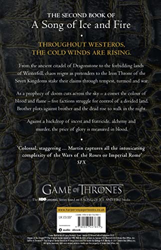 A Clash of Kings (Reissue): Book 2 (A Song of Ice and Fire): The bestselling classic epic fantasy series behind the award-winning HBO TV show and phenomenon GAME OF THRONES