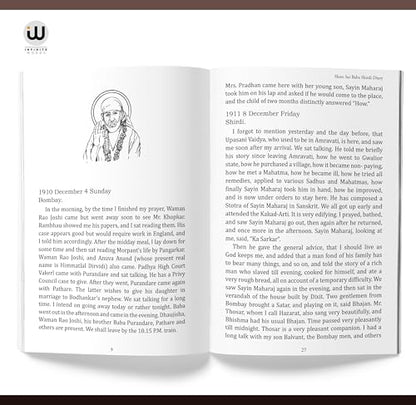Shri Sai Baba Shirdi Diary Book in English Edition | G. S. Khaparde | Shri Saibaba Satcharitra Shree Sai Baba Samartha Satcharita Spiritual Biography ... ??? Version Autobiography My Life Experience