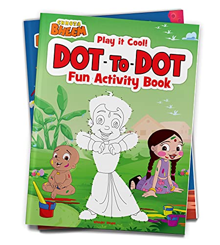 Chhota Bheem - Play It Cool! Dot To Dot : Fun Activity Book book cover