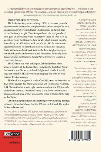 The RSS : A Menace to India