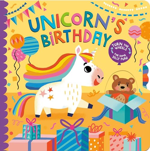 Unicorns Birthday book cover