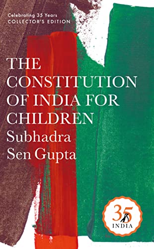 Penguin 35: The Constitution of India fo book cover