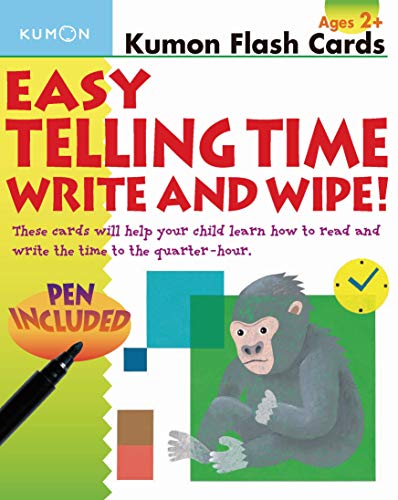 EASY TELLING TIME WRITE & WIPE book cover