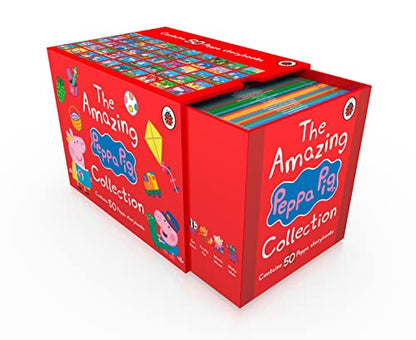 Peppa Pig : The Amazing Collection 1-50 book cover