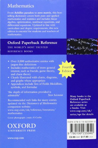 The Concise Oxford Dictionary of Mathematics