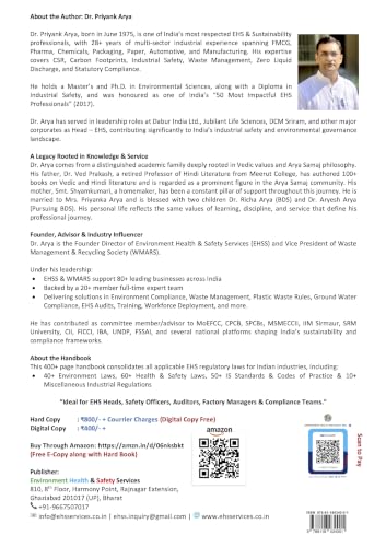 Handbook on Applicable EHS Regulatory Laws for Industries