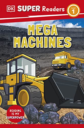 DK Super Readers Level 1 Mega Machines book cover