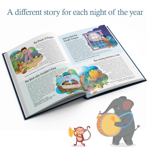 365 Bedtime Stories For Children | 365 Illustrated Bedtime Stories With Colourful Pictures for Children