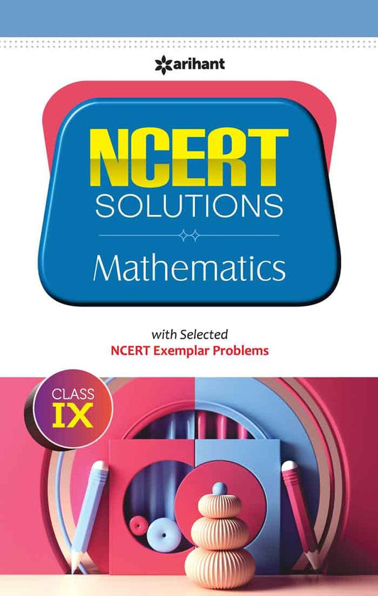 NCERT Solutions Mathematics for Class 9th book cover