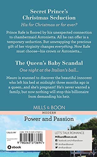 Secret Prince's Christmas Seduction / The Queen's Baby Scandal: Secret Prince's Christmas Seduction / The Queen's Baby Scandal
