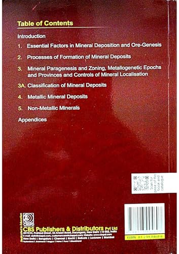 Economic Geology Economic Mineral Deposits 2Ed (Pb 2025) (Earth Sciences)