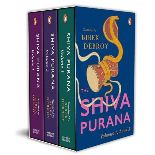 Shiva Purana Boxset (Set of 3): A Collectible Boxset of Volumes 1, 2 and 3 by Bibek Debroy: Hindu Mythology, Sacred Hindu Texts, Indian Philosophy & Spiritual Classics