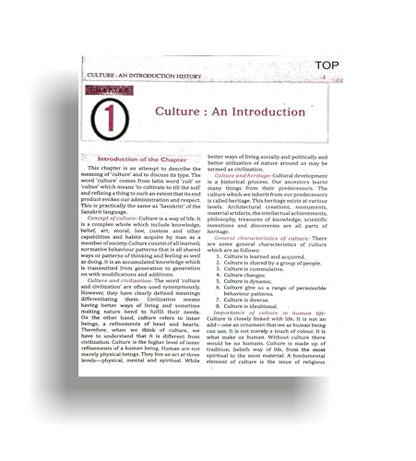 TOP NIOS Indian Culture & Heritage Guide Class 10 (T-223)