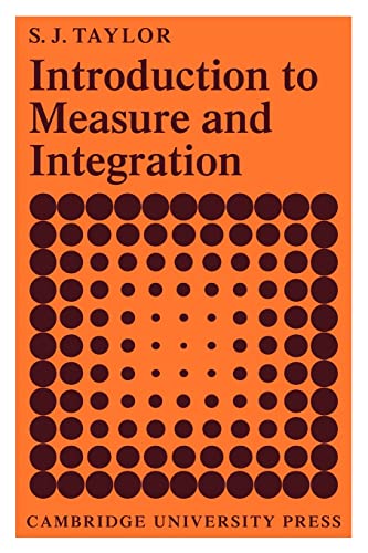 Introduction to Measure and Integration book cover