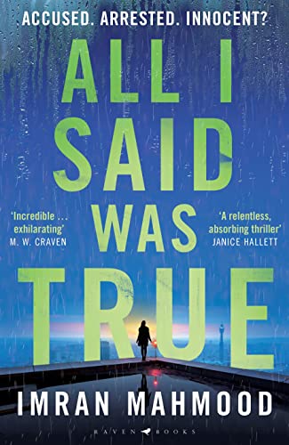 All I Said Was True book cover